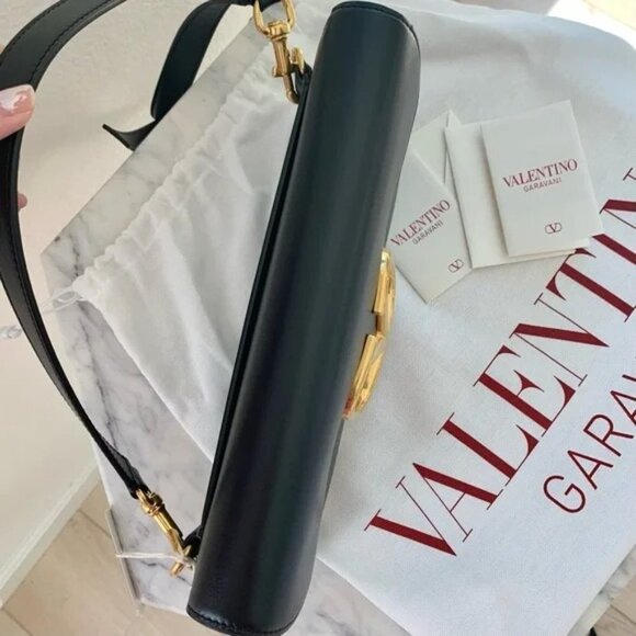 [🌟 PRICE FIRM] Valentino V-Logo Loco Convertible Clutch Crossbody Shoulder Bag - Picture 8 of 17